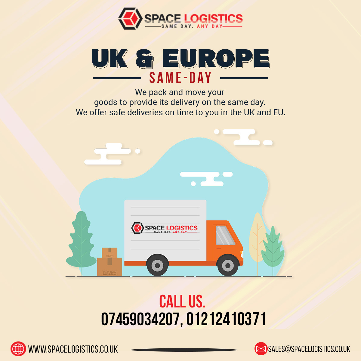 Same Day Delivery Courier Services In Uk